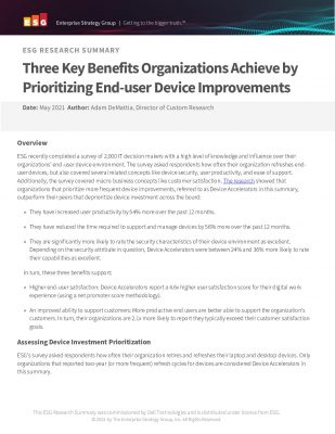3 Key Benefits Organisations Achieve by Prioritising End-user Device Improvements