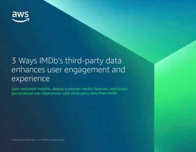3 Ways IMDb’s third-party data enhances user engagement and experience
